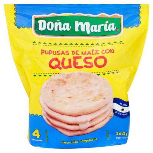 Pupusa Dona Maria Queso 4 Uds - 360 g