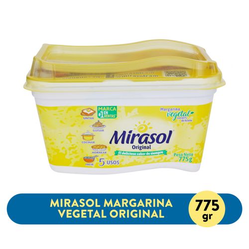 Margarina Mirasol Original Tarro 775gr