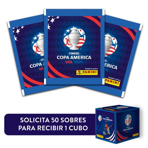 Panini Sobre Copa America 2024 - 5 Uds