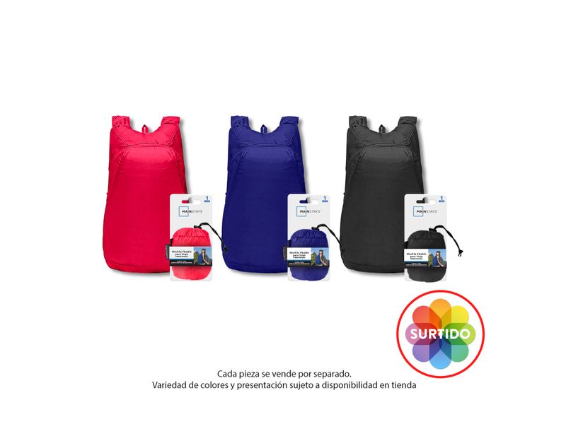 Mochila-Mainstays-plegable-multicolor-talla-nica-1-67460