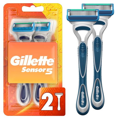 Rasuradora Gillette Sensor 5 2Uds