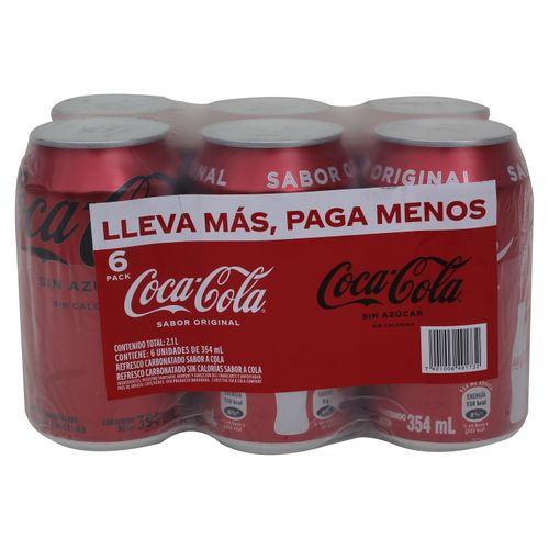 6 Pack Ccso Ccsa Lata 2124ml