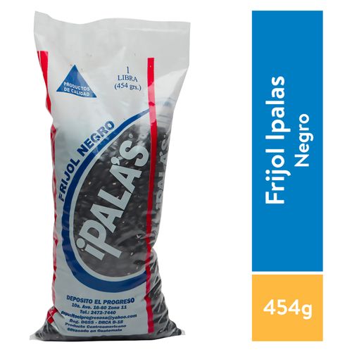 Frijol Negro Ipalas Bolsa - 454 g