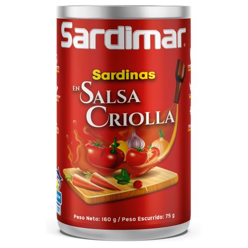 Sardinas Sardimas en Salsa Criolla -160gr