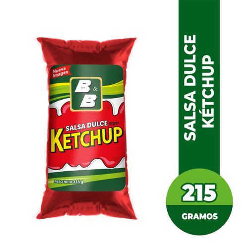 Salsa Dulce Tipo Ketchup B&B Bolsa - 215g