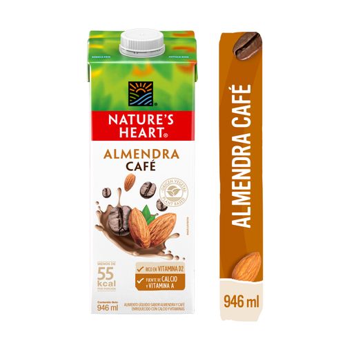 Bebida De Almendras Y Café  Nature's Heart® Tetrapack - 946ml