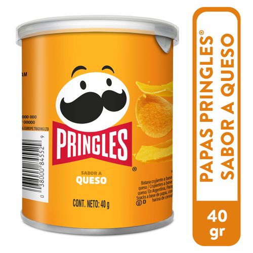 Papas Pringles® Sabor a Queso 1 Lata - 40gr