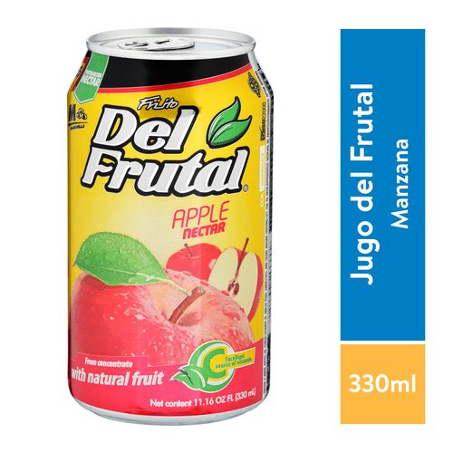Nectar Del Frutal Manzana Lata - 330ml