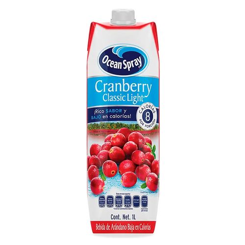 Jugo Ocean Spray Cranberry Light 1L