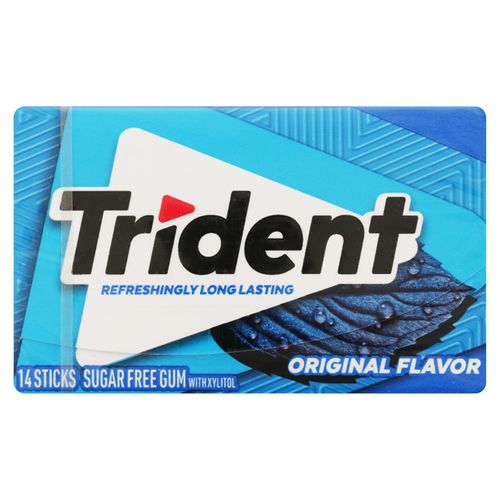 Goma Mascar Trident Sabor Original 14S - 27g