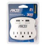 Multicontacto-De-Pared-Aksi-Triple-Polarizado-Con-2-Puertos-USB-2-64324
