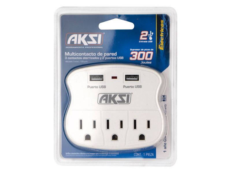 Multicontacto-De-Pared-Aksi-Triple-Polarizado-Con-2-Puertos-USB-2-64324