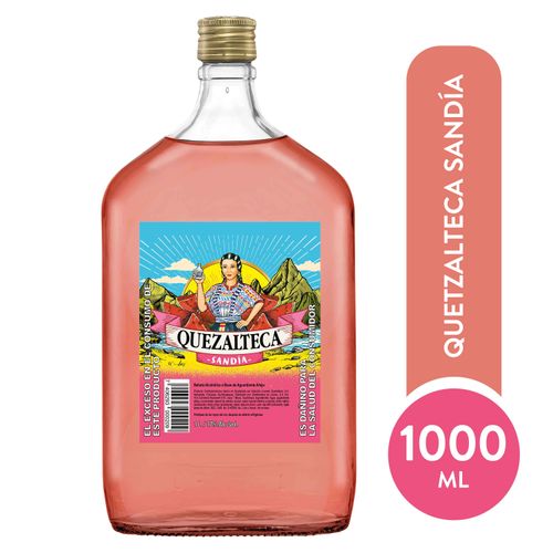 Ron Quezalteca Sabor Sandía - 1000ml