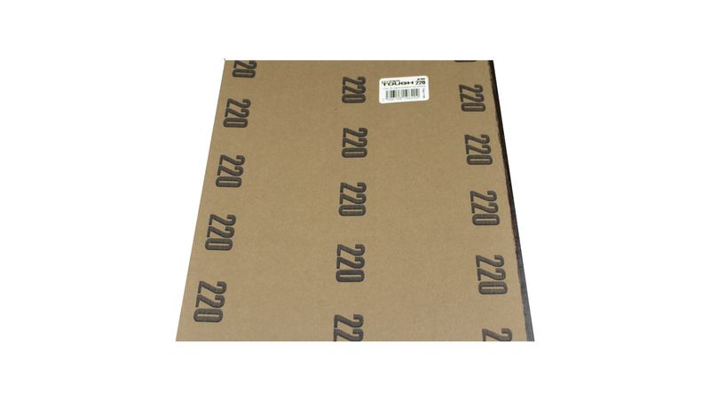 Carta Vetrata Perforata XXL Grana 120 - Pack 16 Fogli, Corindone