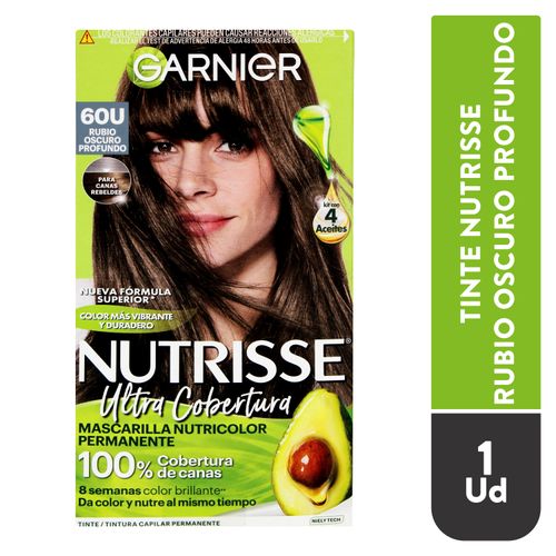 Tinte Nutrisse Rubio Oscur Prof 60 155Ml