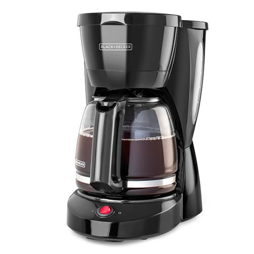 Cafetera Black + Decker, con Jarra de Vidrio para 12 Tazas y Filtro Permanente, CM0941B