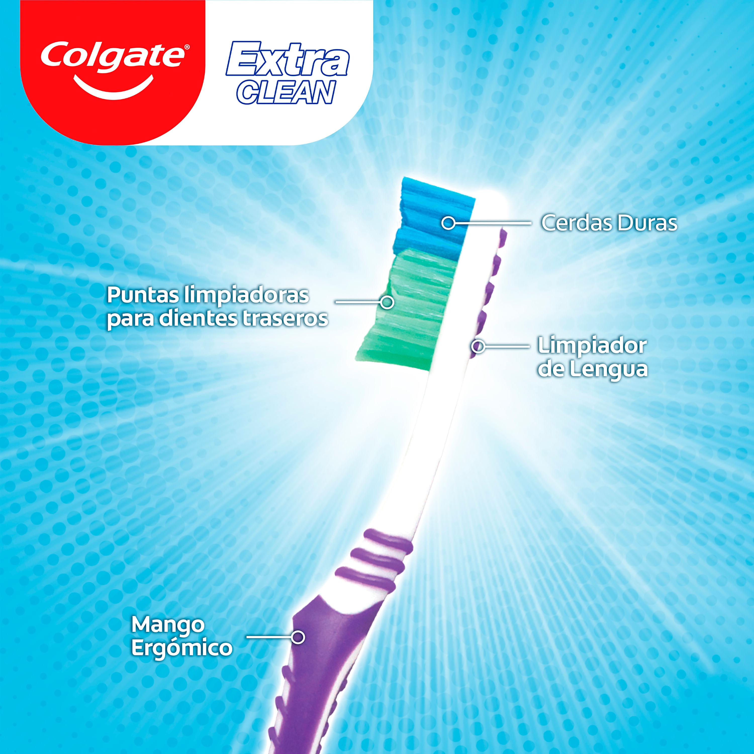 Comprar Cepillo de Dientes Colgate, Extra Clean Firme Pack