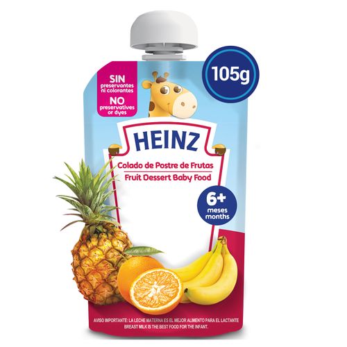 Colado Heinz Frutas Mixtas Flexible - 113G