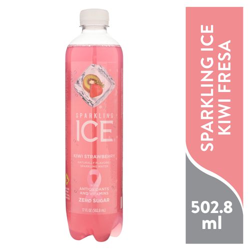 Agua Gasificada Sparkling Ice Kiwi Fresa - 502.8ml