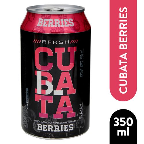 Bebida Preparada Cubata Berries Morado 350ml
