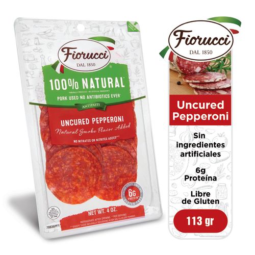 Fiorucci Pepperoni Natural Antipast113gr