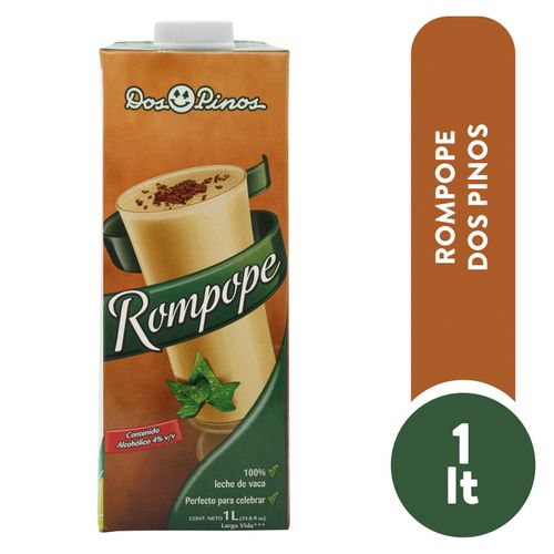 Rompope Dos Pinos Con Alcohol - 1000ml