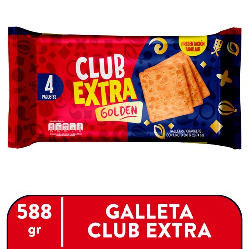 Galleta Pozuelo Club Extra Golden -588 g