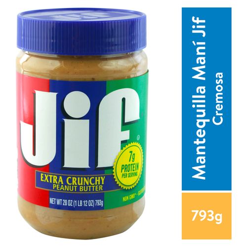 Mantequilla Jif Mani Xtra Crunchy - 793gr