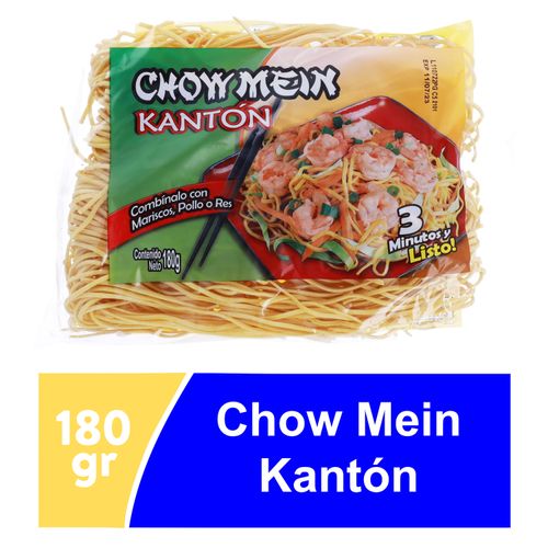 Pasta Kantón Chao Mein Con Soya - 180gr