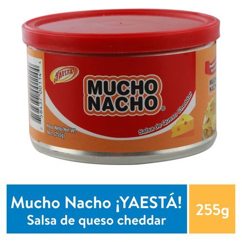 Salsa Ya Está Mucho Nacho De Queso Cheddar  - 255 g
