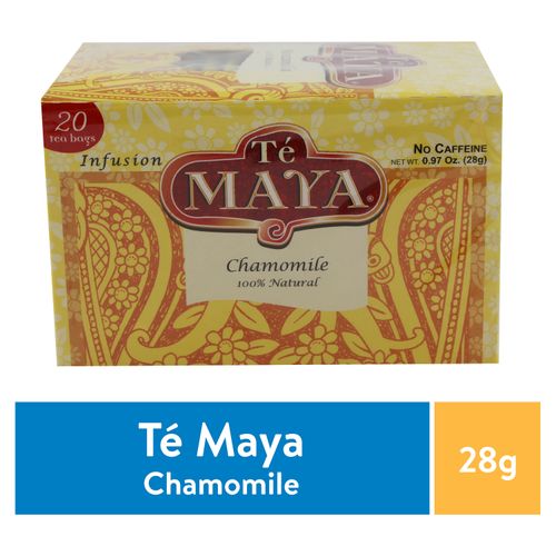 Té Maya Manzanilla 20 Sobres - 28 g
