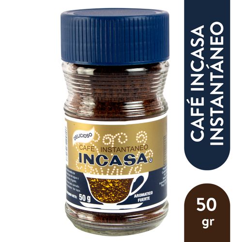 Café  Incasa Instantaneo Fuerte - 50 g