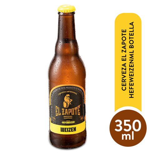 Cerveza El Zapote Hefeweizen Bot 350Ml