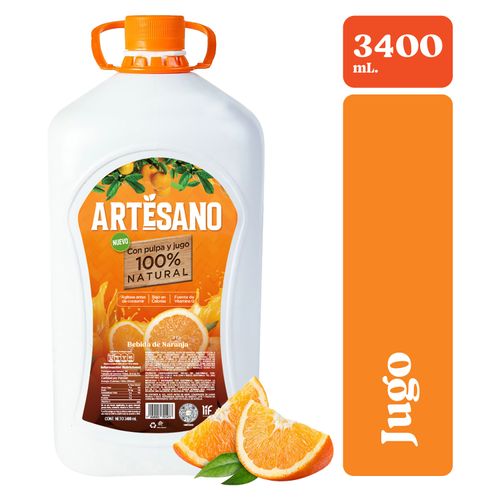 Jugo De Naranja Artesano - 3400ml