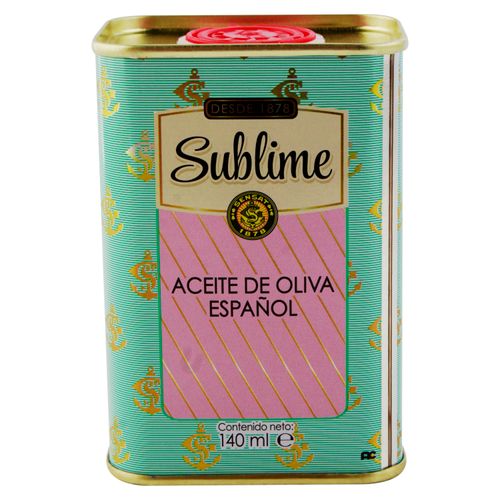 Aceite Sublime Oliva Español Lata - 140ml