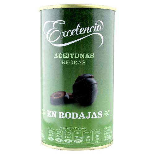 Aceituna Killios Excelencia Negra Rodaja 350gr