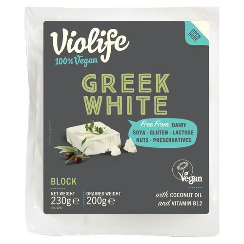 Alimento Vegano Violife Greek White en Bloque - 200 g