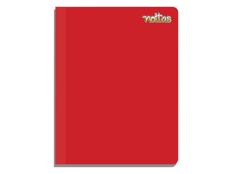 Cuaderno-Nottas-Cosido-Grande-L-inea-Color-Rojo-100-Hojas-1-57453