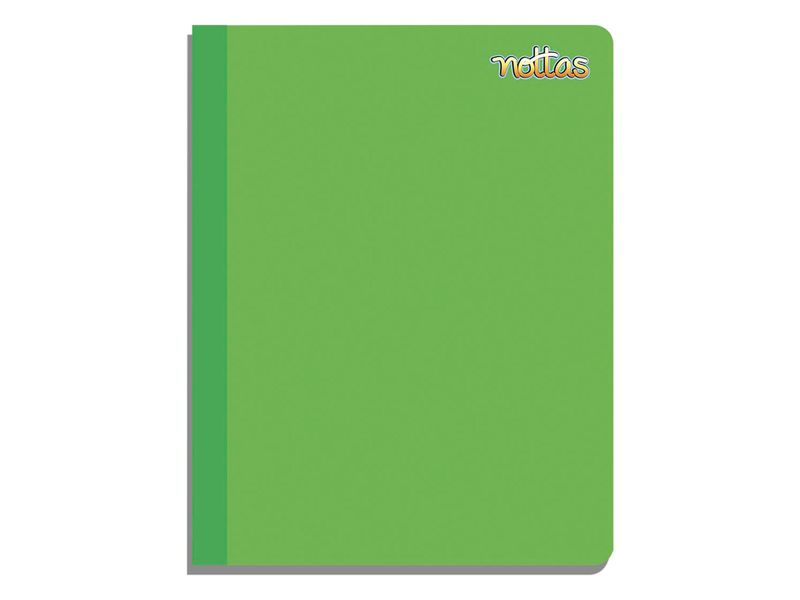 Cuaderno-Nottas-Cosido-Grande-L-nea-Color-Verde-100-Hojas-1-57454