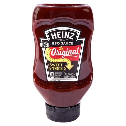 Salsa barbacoa Heinz original dulce y espesa - 606 g