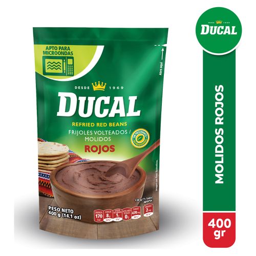 Frijol Ducal  Molido Rojo Doy Pack  - 400gr