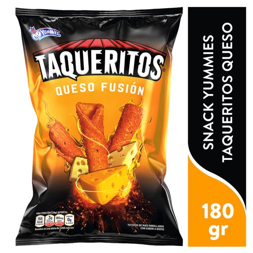 Snack Yummies Taquerito Queso Fusio - 180gr