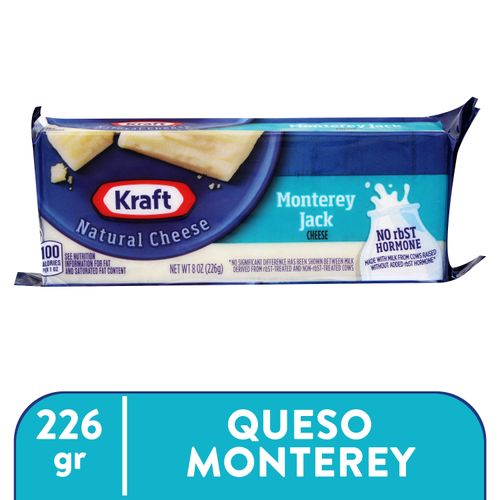 Cheese Kraft Monterrey Jack Cheese - 227 g