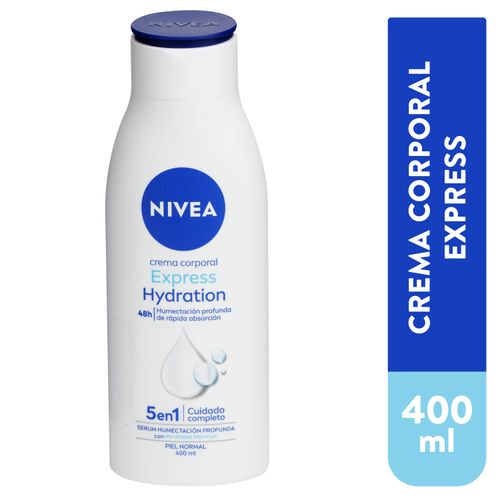 Crema Corporal Nivea Express Hidratacion Piel Normal - 400ml