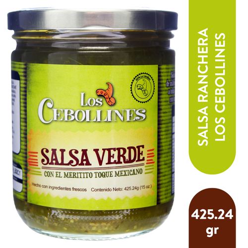 Salsa Verde Los Cebollines 15 Onzas