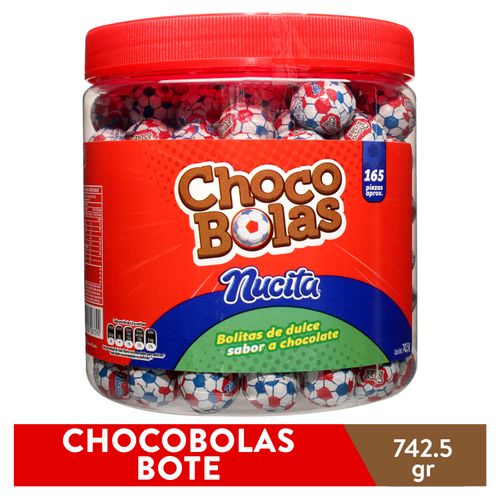 Chocobolas Nucita Frasco Party Size