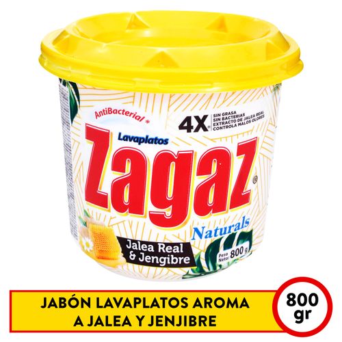 Lavaplatos Zagaz Jalea Jengibre - 800 g