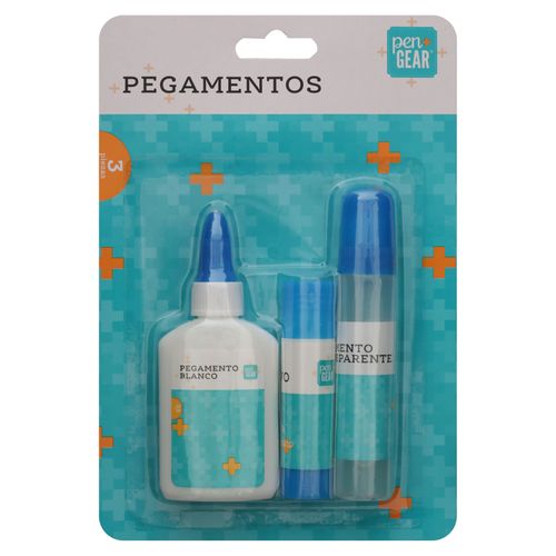 Set Pen + Gear de pegamentos - 3 Pzas