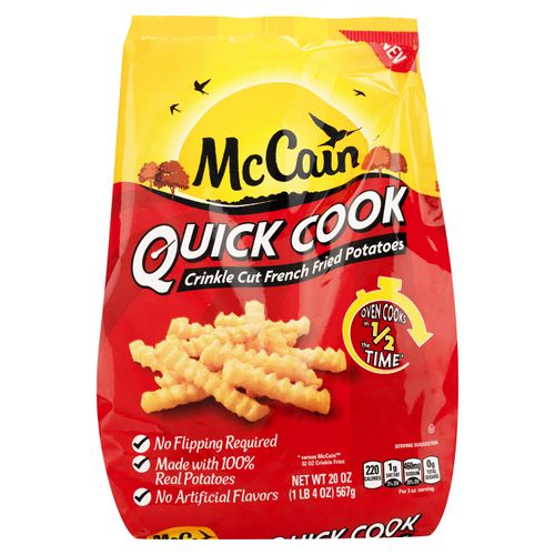 Papas Mccain Quick Cook Crinkle Cutfries 20oz