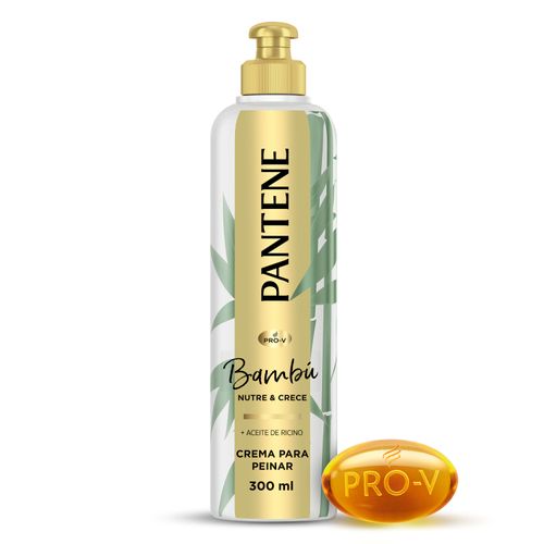 Crema De Peinar Bambú Marca Pantene - 300ml